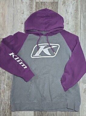 Klim Kute Corp Two-Tone Hooded Sweatshirt / Hoodie Sz Lg